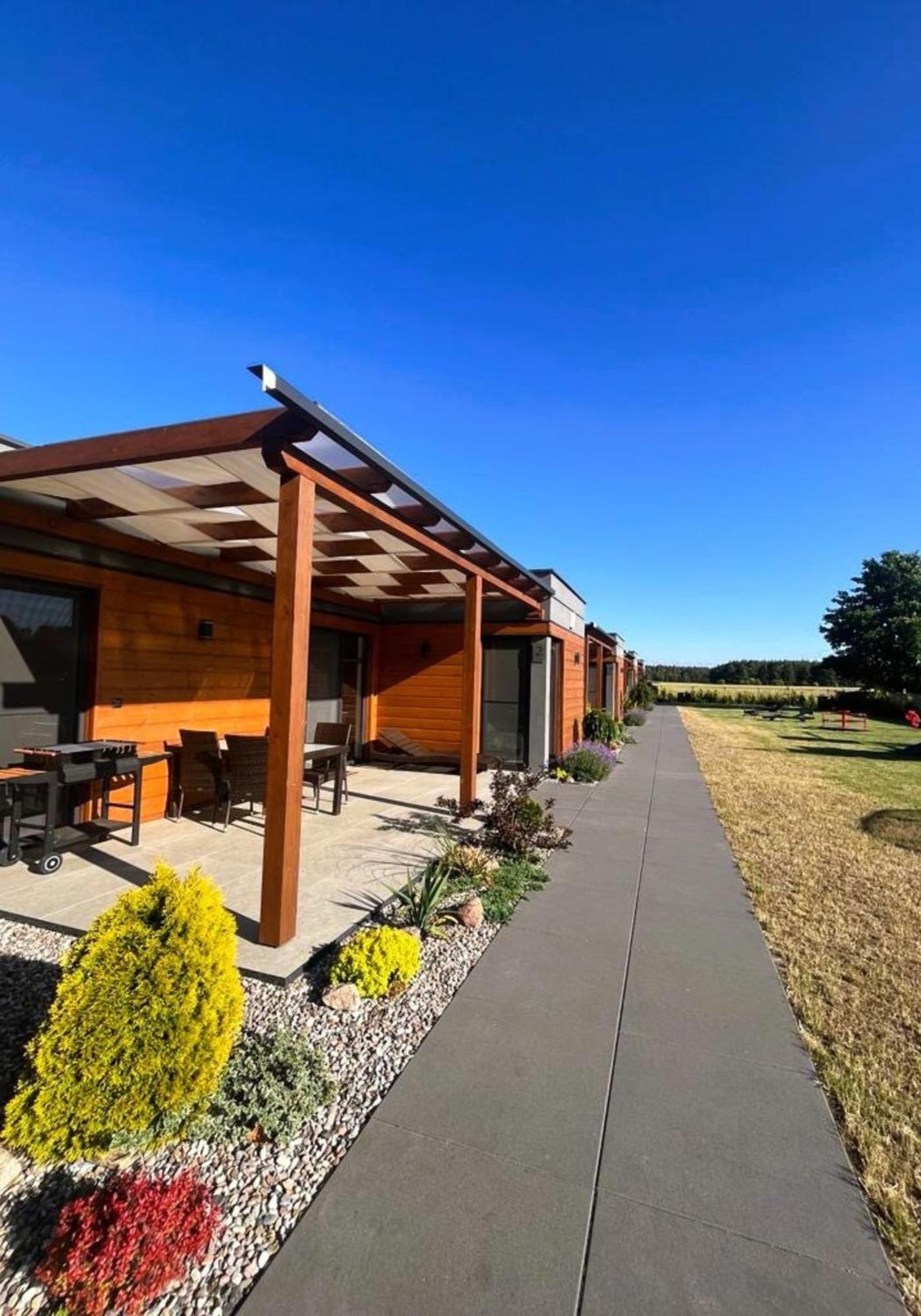 Cisza Bungalows Village / Blisko Natury Nowecin Dış mekan fotoğraf